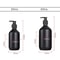 Matte Black Luxury Dispenser Set 300500ml Refillable Bathroom Hotel Containers 5