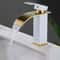Luxury Waterfall Basin Mixer Hot Cold DualControl Stainless Steel Bathroom Faucet 7
