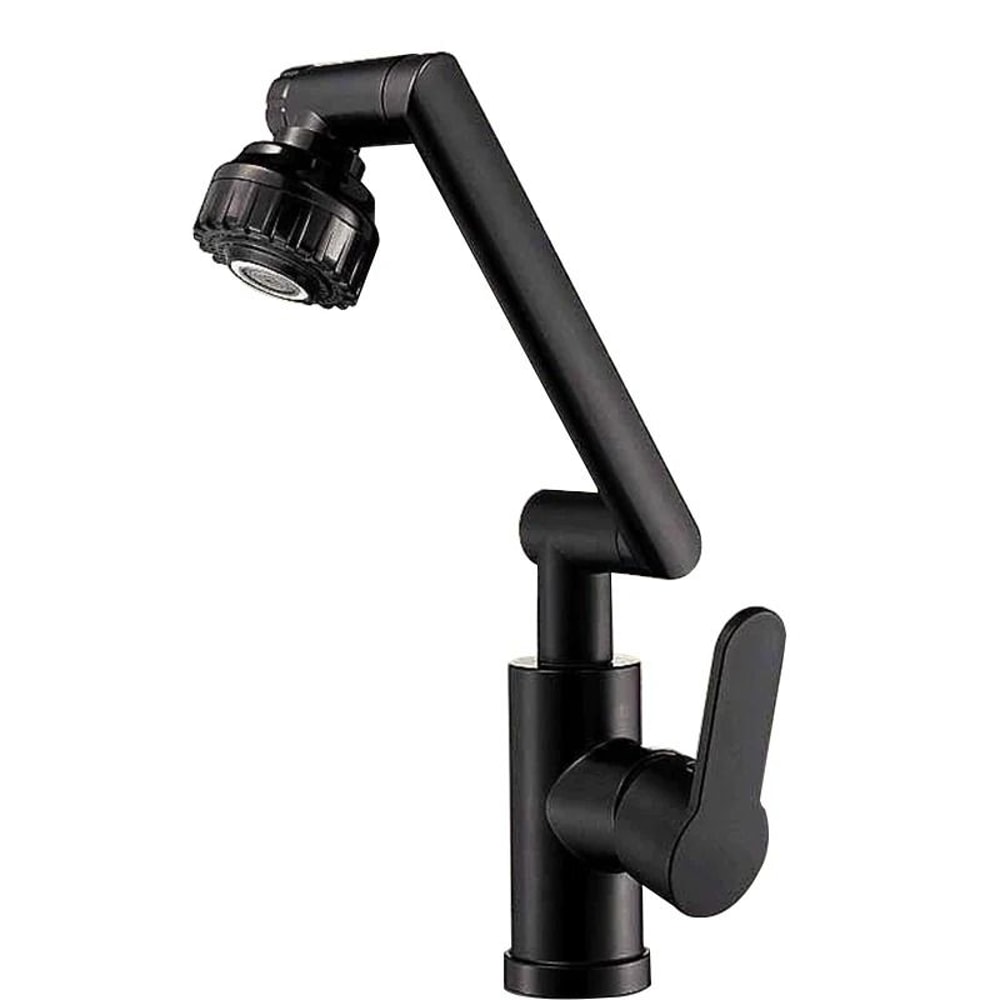 Multifunctional Robotic Arm Basin Faucet 1080 Universal Rotating DualMode Sink Mixer 7