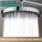 HighPressure Rainfall Head 5Mode ExtraLarge Panel Supercharge Shower 0