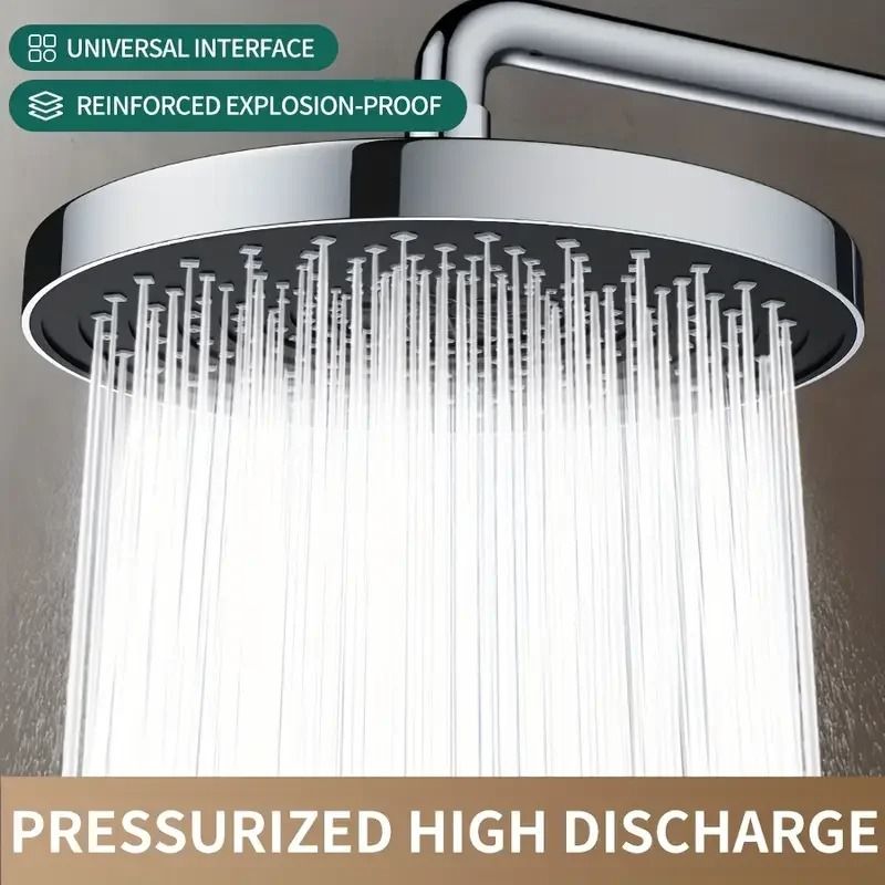 HighPressure Rainfall Head 5Mode ExtraLarge Panel Supercharge Shower 1