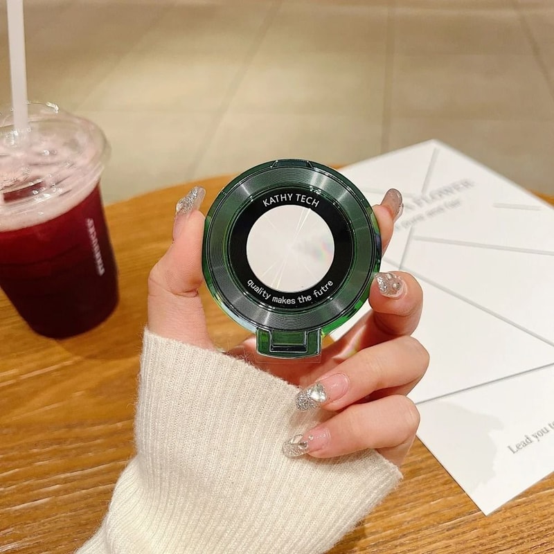 Gradient Magsafe Luxury Ring Holder Magnetic Kickstand Grip For IPhone 1116 Series 10