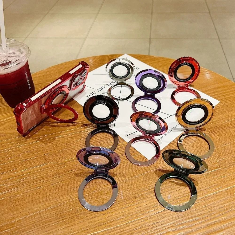 Gradient Magsafe Luxury Ring Holder Magnetic Kickstand Grip For IPhone 1116 Series 1