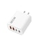 120W 4Port Fast Charging Wall Charger MultiDevice Power Adapter 6