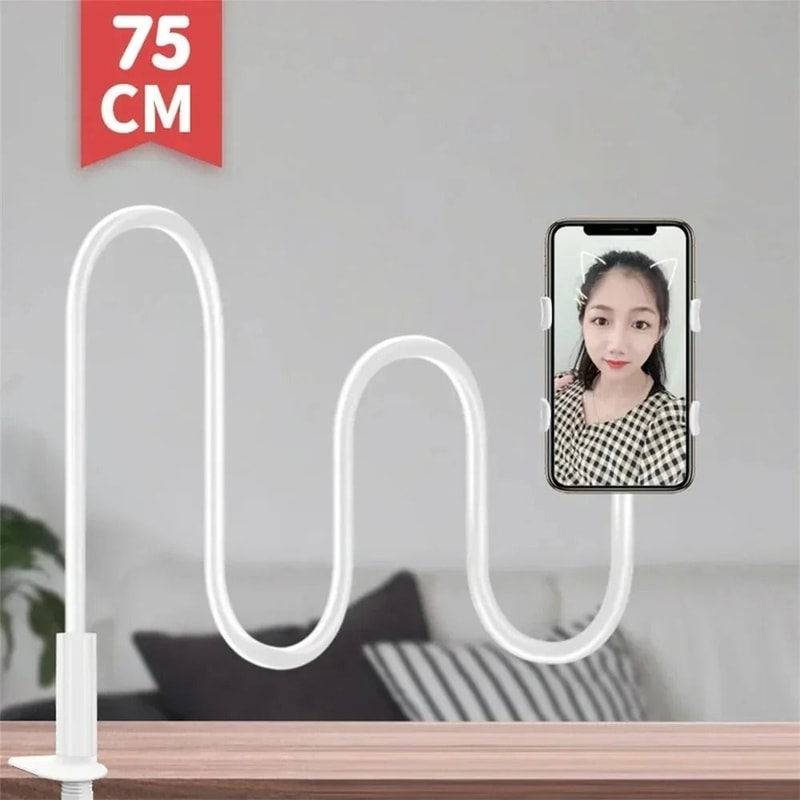 360 Adjustable Flexible Gooseneck Mobile Phone Holder Lazy Desktop Stand 8