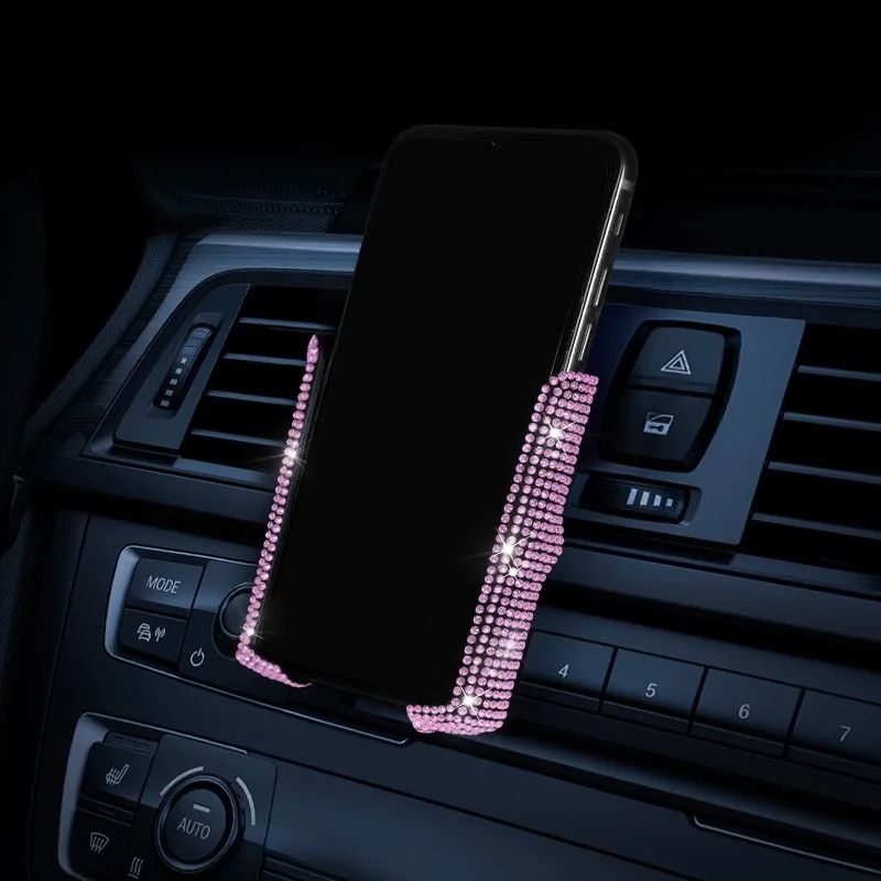 Luxury Diamond Crystal Car Air Vent Phone Holder 10