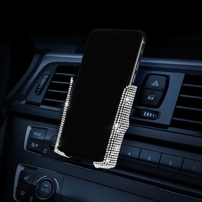 Luxury Diamond Crystal Car Air Vent Phone Holder 7