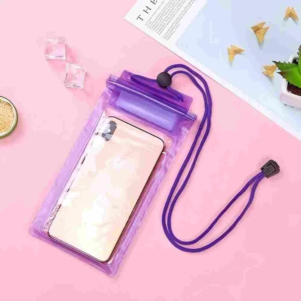 Universal Waterproof Phone Pouch HighVisibility Underwater Dry Case 8