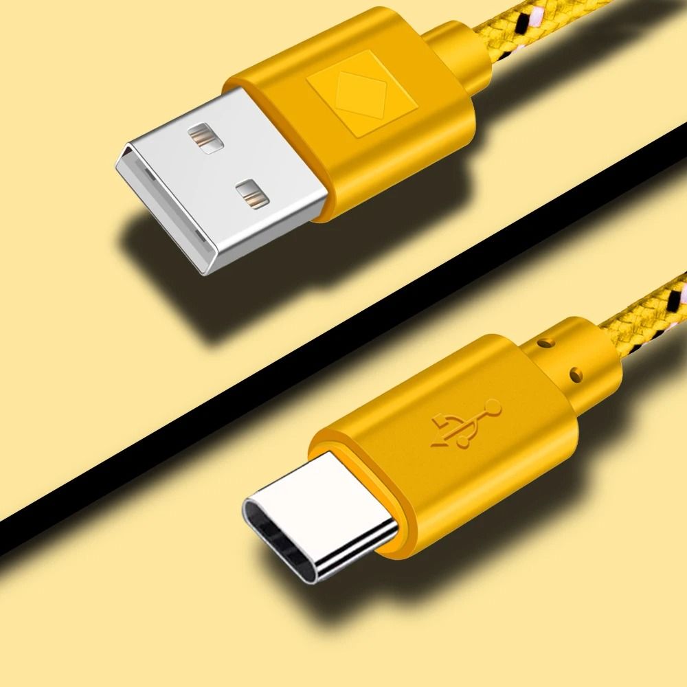 Premium 3A HighSpeed USBC Fast Charging Sync Data Cable 12