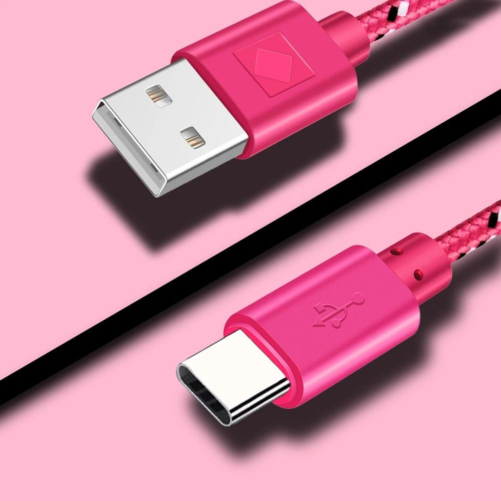 Premium 3A HighSpeed USBC Fast Charging Sync Data Cable 15