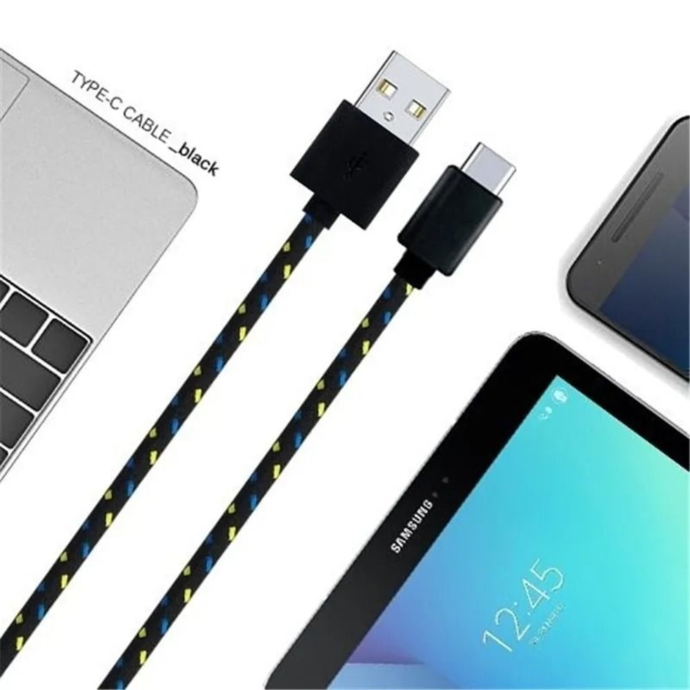 Premium 3A HighSpeed USBC Fast Charging Sync Data Cable 2