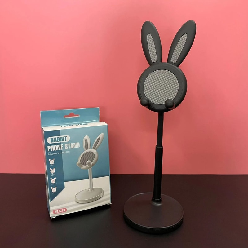 Adjustable Rabbit Cartoon Desktop Mobile Phone Stand Universal Table Support 6