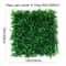 Premium 10Piece Artificial Boxwood Grass Wall Panels Greenery Backdrop Set 1
