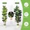 Designer Artificial Fiddle Leaf Fig Tree Large Potted Faux Greenery 4