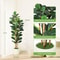Designer Artificial Fiddle Leaf Fig Tree Large Potted Faux Greenery 7
