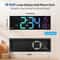 Modern Large RGB Digital Wall Clock MultiColor LED Smart Timepiece 2