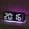 Modern Digital LED Desktop Alarm Clock Smart Night Light With Climate Monitor 11