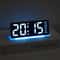 Modern Digital LED Desktop Alarm Clock Smart Night Light With Climate Monitor 4