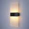 Modern Minimalist LED Wall Lamp Sleek Aluminum Acrylic Interior Sconce 8
