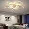 Modern LED Celestial Chandelier Luxury Chrome Gold Plated Ceiling Light 0