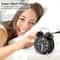 Twin Bell Loud Alarm Clock Retro Metal Frame 3D Dial With Smart Backlight 7