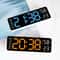 Minimalist LED Time Cube Smart Mute Electronic Wall Desk Alarm Clock 6