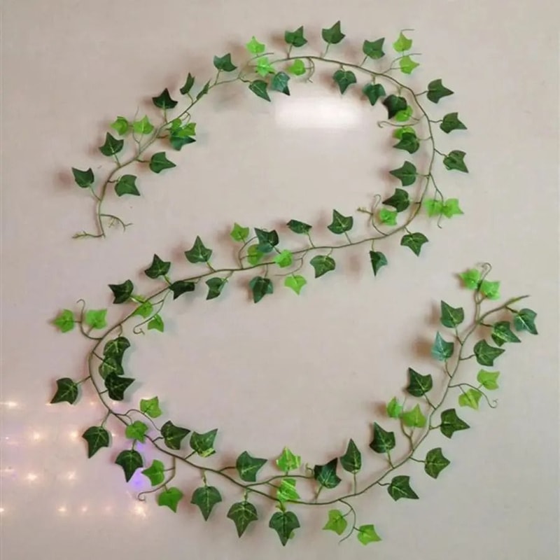 Silk Christmas Garland ExtraLong Artificial Hanging Vine Garden Decor 14