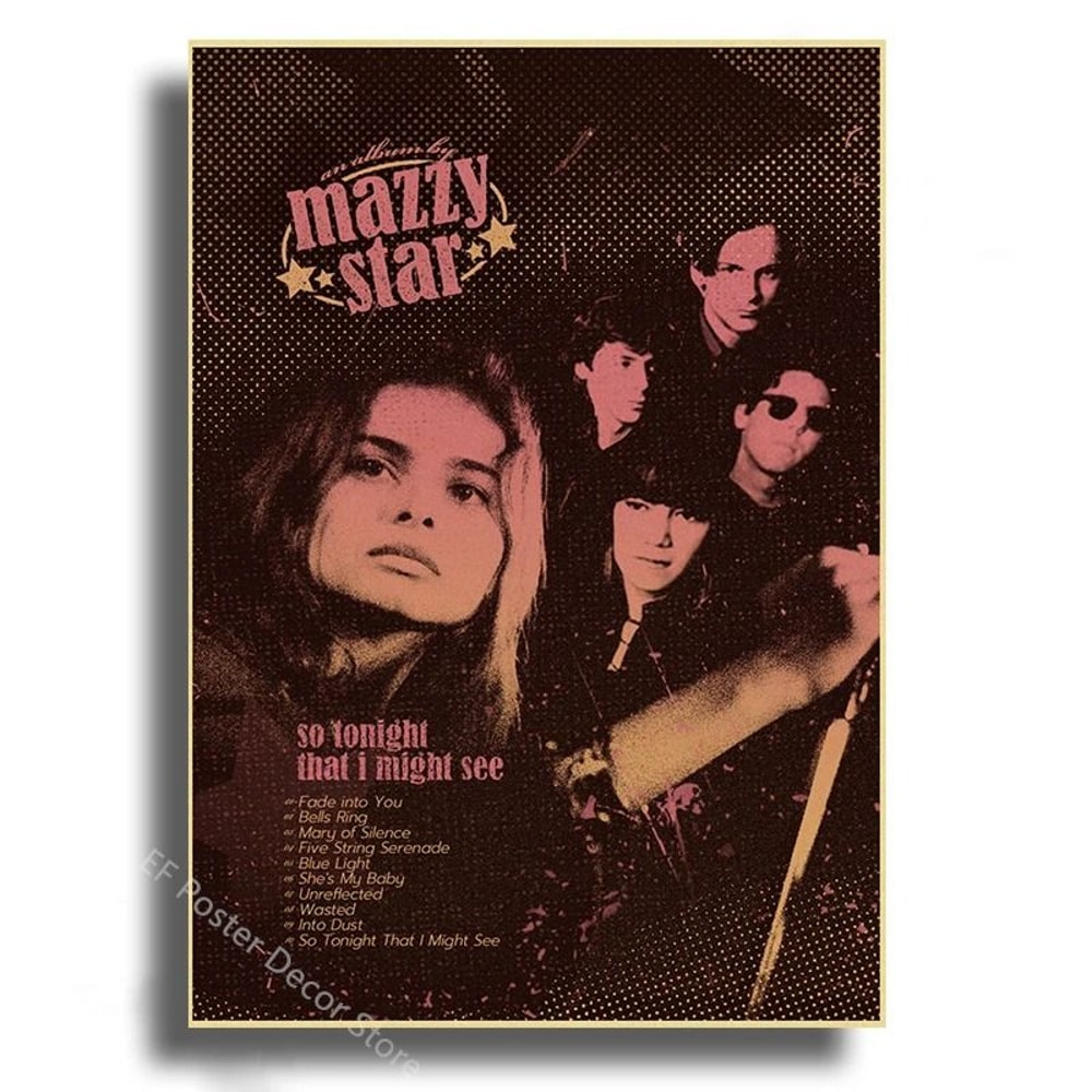 Indie Music Aesthetic Art Prints Retro Album Poster Room Wall Decor 6