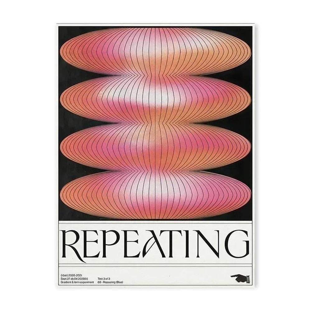 Japanese Vintage Abstract Blue Waves Minimalist Canvas Wall Art 6