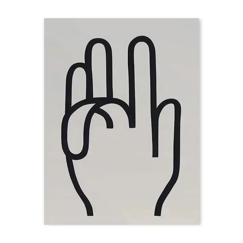 Japanese Vintage Abstract Blue Waves Minimalist Canvas Wall Art 13