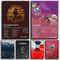 Kanye West Music Album Poster Aesthetic Hip Hop Canvas Wall Art 0