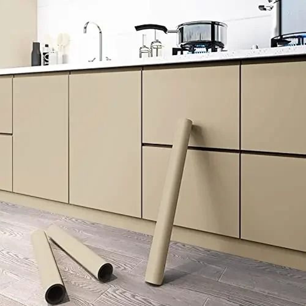 Kitchen OilProof Wallpaper Waterproof SelfAdhesive Cabinet Renovation 14