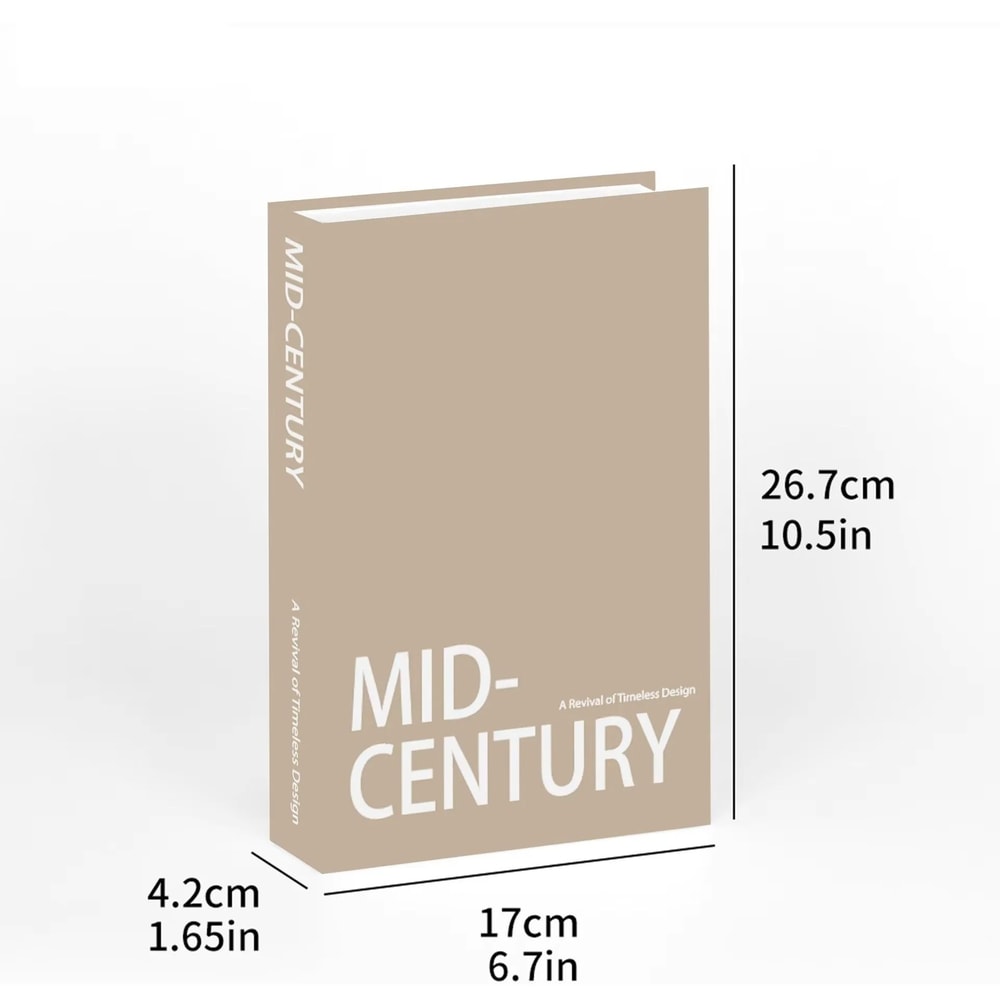 3Piece Decorative Simulation Book Set Exquisite Aesthetic Desktop Decor 7