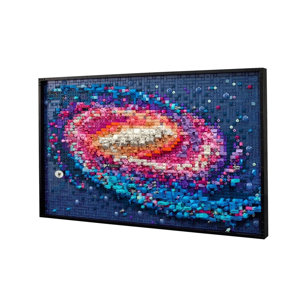 3D Milky Way Galaxy Art Mural Building Block Set 31212 Compatible 1