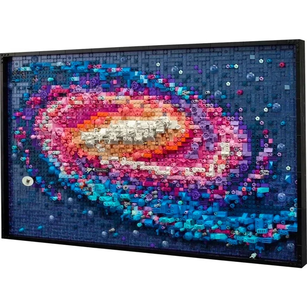 3D Milky Way Galaxy Art Mural Building Block Set 31212 Compatible 6