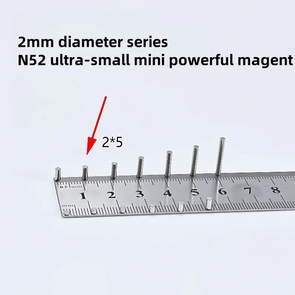 N52 UltraHigh Strength Mini Magnets 10Piece Neodymium Precision Set 14