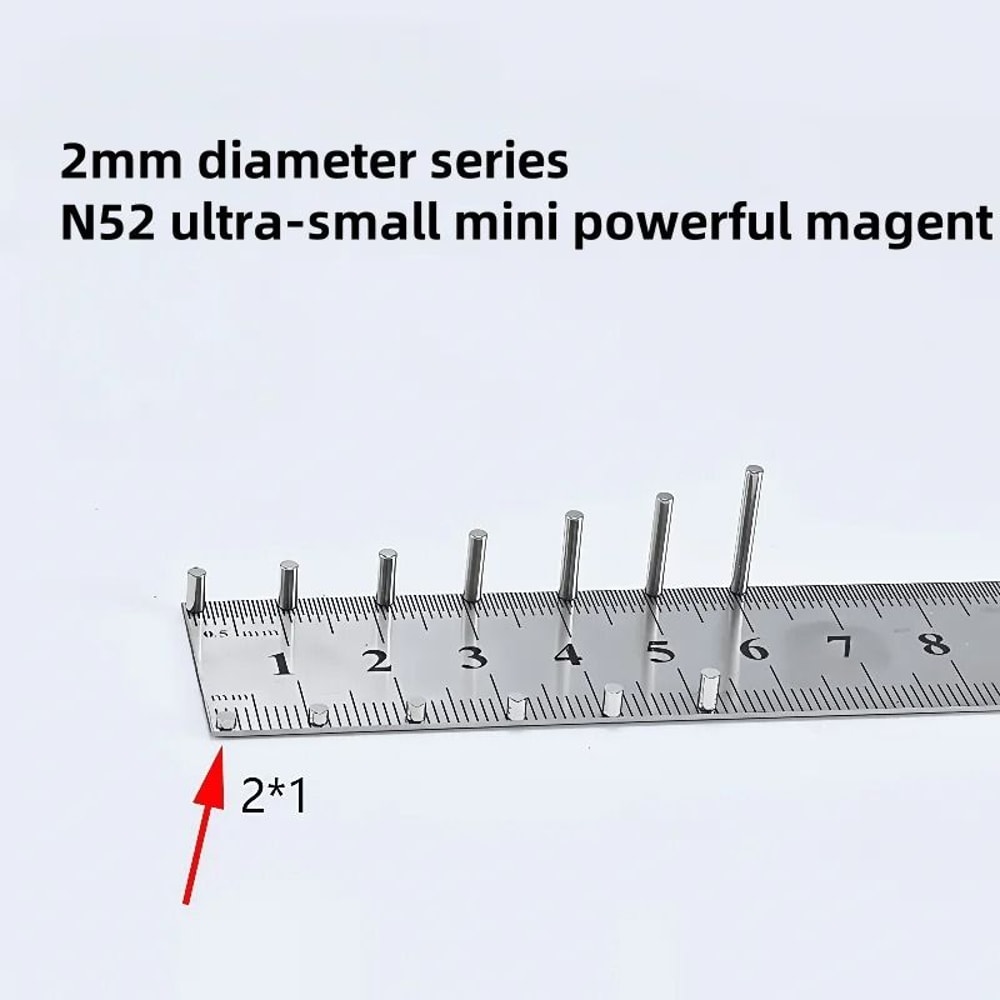 N52 UltraHigh Strength Mini Magnets 10Piece Neodymium Precision Set 6