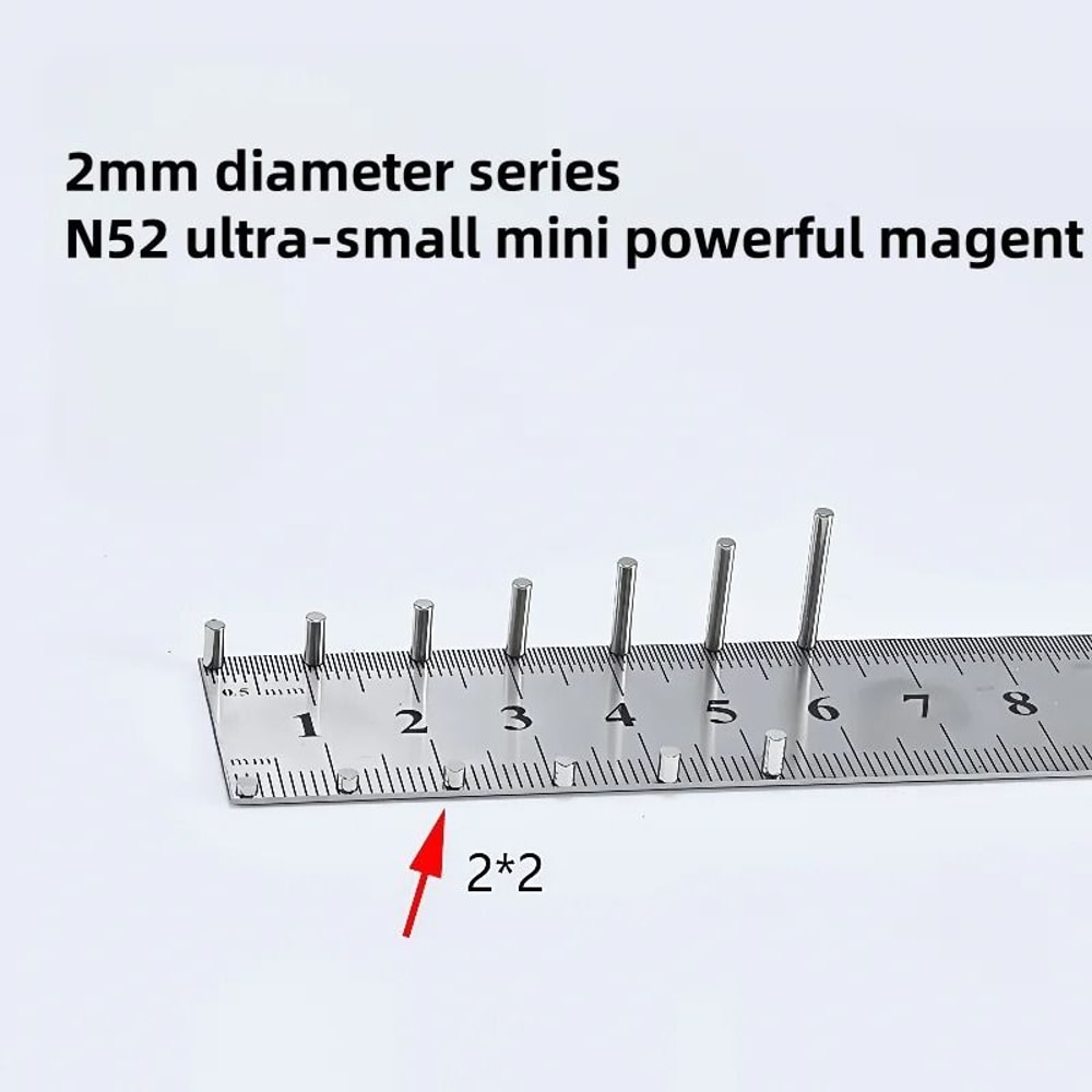 N52 UltraHigh Strength Mini Magnets 10Piece Neodymium Precision Set 8