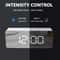LED Mirror Digital Clock Smart Desktop Alarm Night Light 4