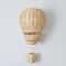 Rattan Hot Air Balloon Decor Handmade Nordic Nursery Wall Hanging 5