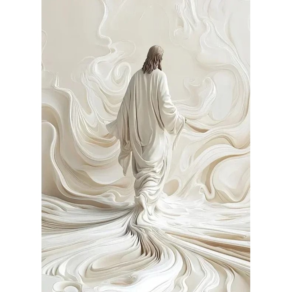 Sacred Heart Holy Shepherd Canvas Art Religious Belief Wall Decor 4