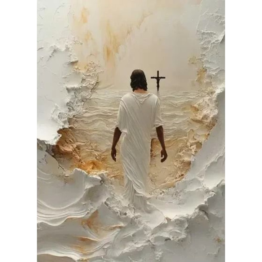 Sacred Heart Holy Shepherd Canvas Art Religious Belief Wall Decor 6