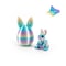 3D Printed Rabbit Egg Ornament HighTech Easter Desktop Decor 25