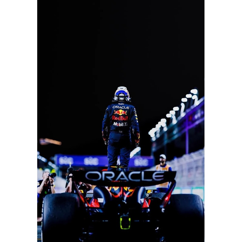 Vintage F1 Monaco Racing Poster Max Verstappen Canvas Wall Art 21