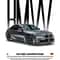 Black Competition Supercars Modern HighGloss Canvas Mural 13