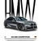 Black Competition Supercars Modern HighGloss Canvas Mural 13