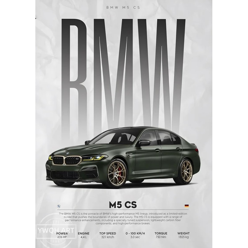 Black Competition Supercars Modern HighGloss Canvas Mural 16