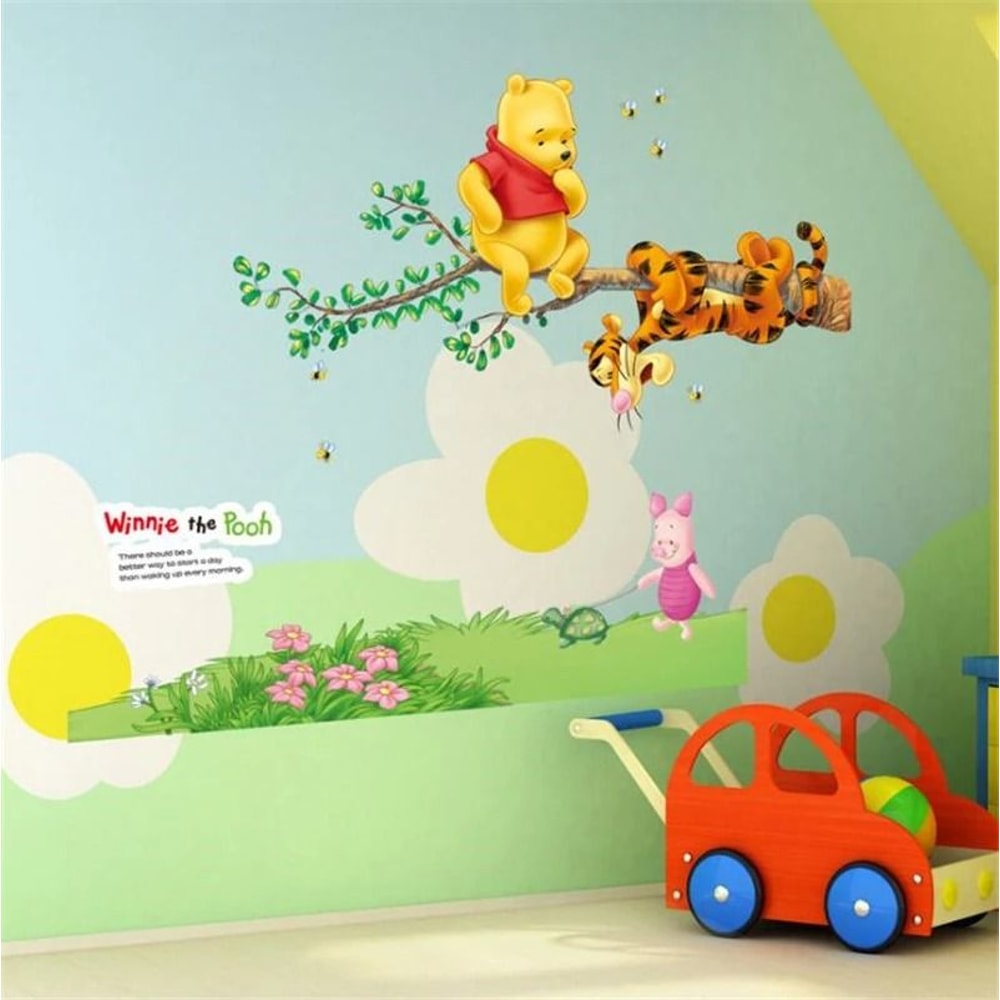 Winnie The Pooh Wall Sticker Classic Cartoon Kids Room Decor 7