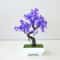 Artificial Bonsai Small Tree Zen Garden Potted Ornament 4