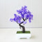 Artificial Bonsai Small Tree Zen Garden Potted Ornament 18